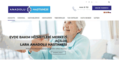 Desktop Screenshot of anatoliahospital.com