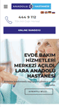 Mobile Screenshot of anatoliahospital.com